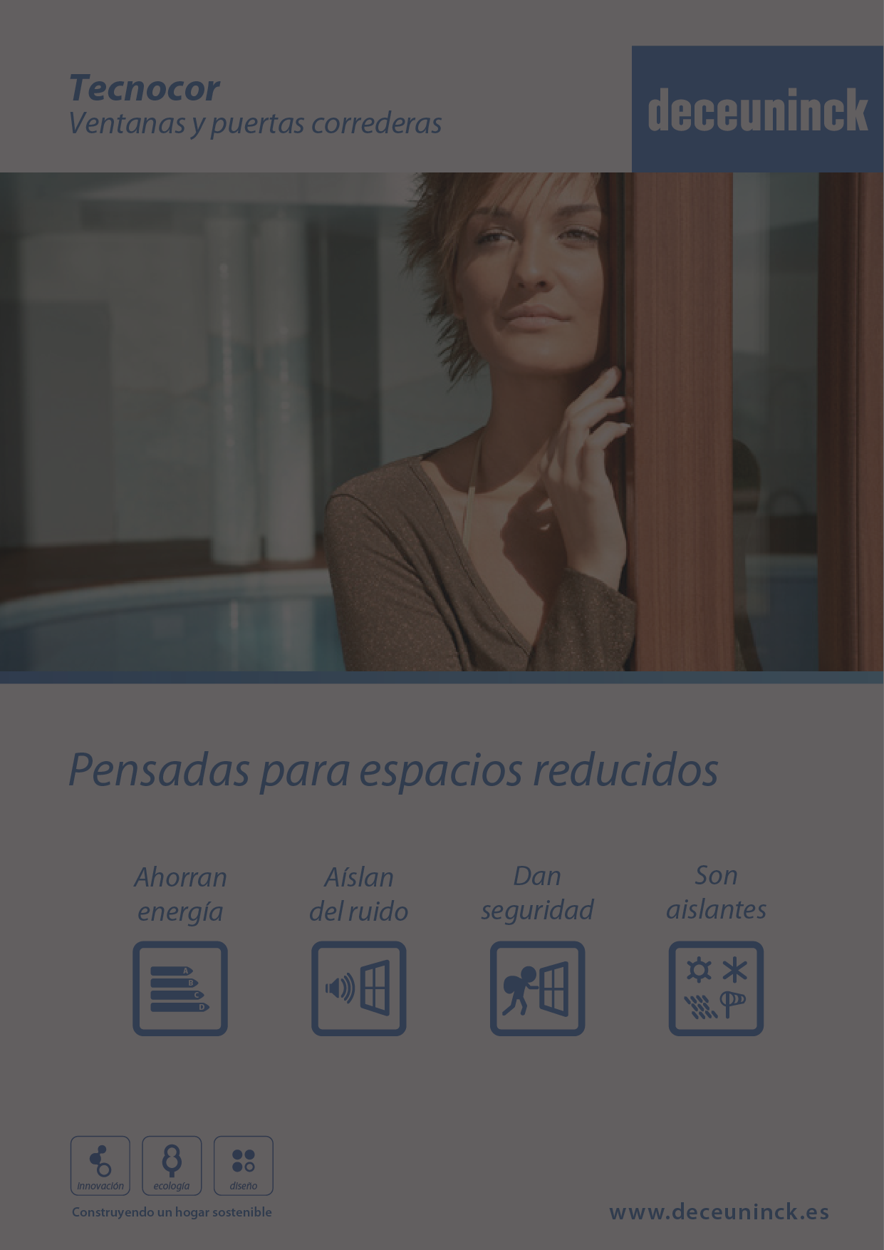 Catálogo Deceuninck. Tecnocor. Ventanas y puertas correderas