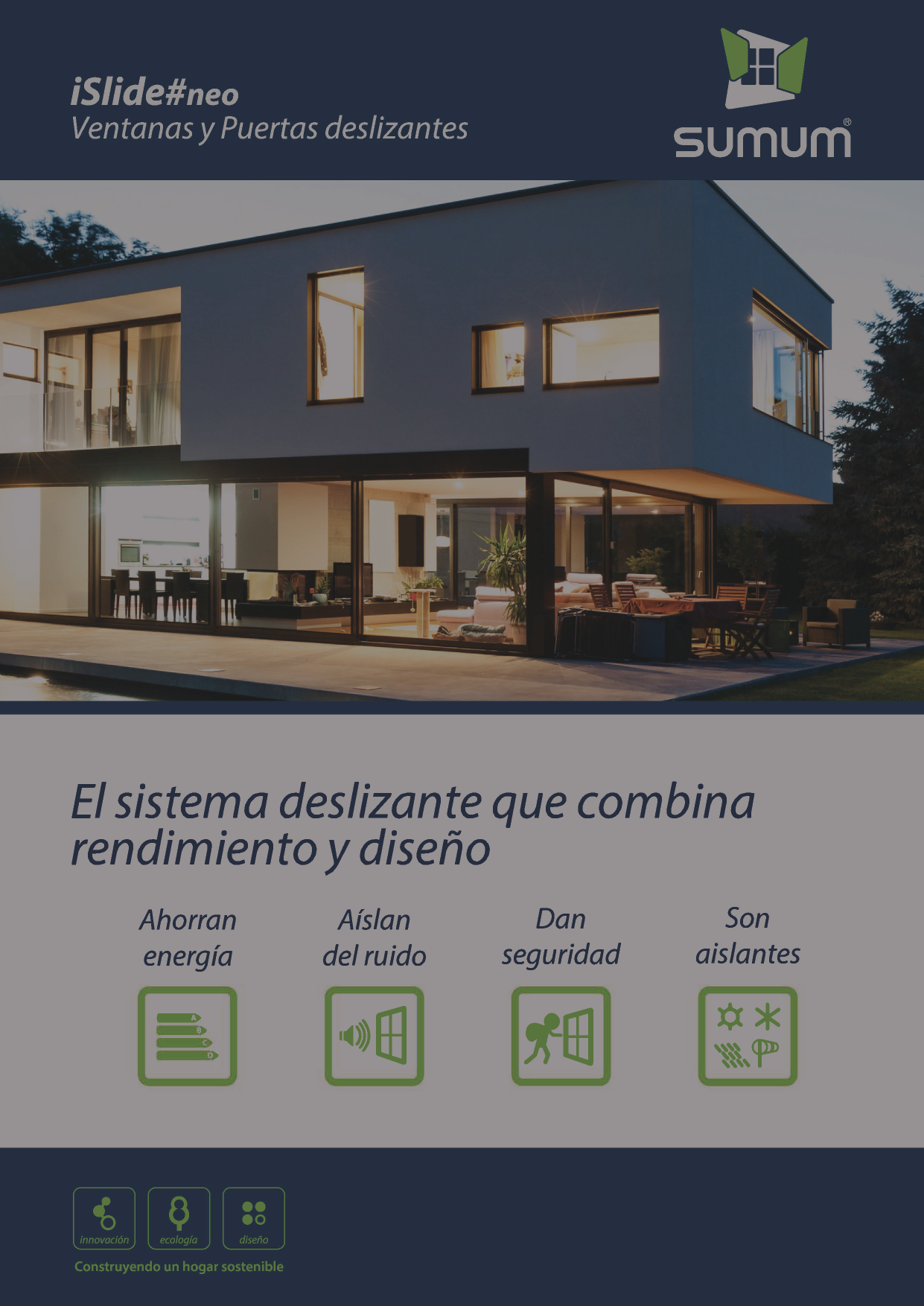 Catálogo Sumum. Slide#neo. Ventanas y Puertas deslizantes
